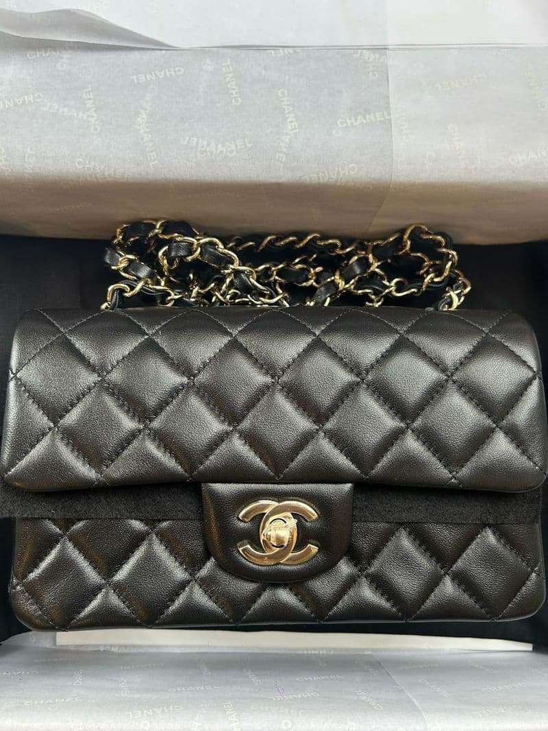 Chanel Other in Black Other Gold (GHW) hardware