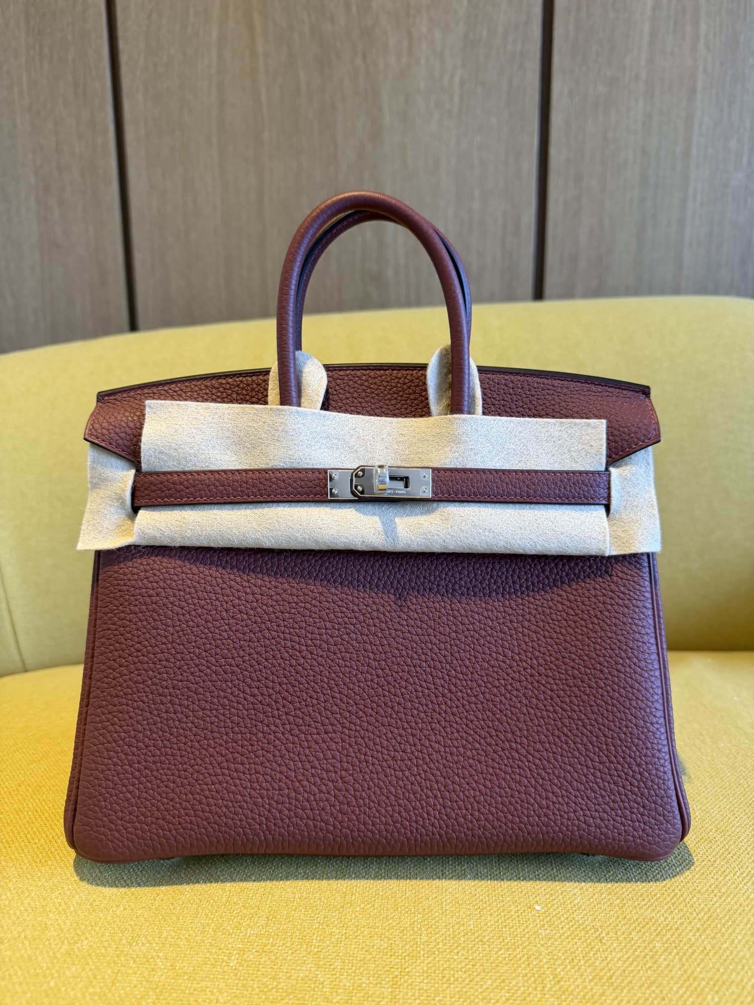 Hermès Birkin 25 Rouge H Togo PHW